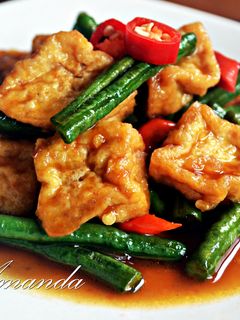 Foto resep Tumis Tahu Kacang Panjang