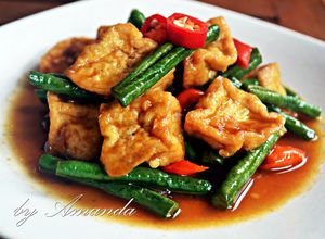 Foto resep Tumis Tahu Kacang Panjang