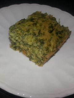 Una foto de Pastel de espinacas y pimentón 