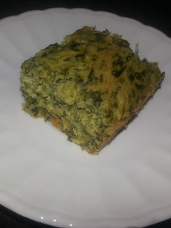 Una foto de Pastel de espinacas y pimentón