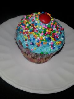 Una foto de Cupcake de vainilla básico