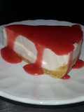 Cheesecake con salsa de fresa (Sin horno)