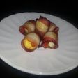 Tentempié de Huevos de codorniz y tocineta