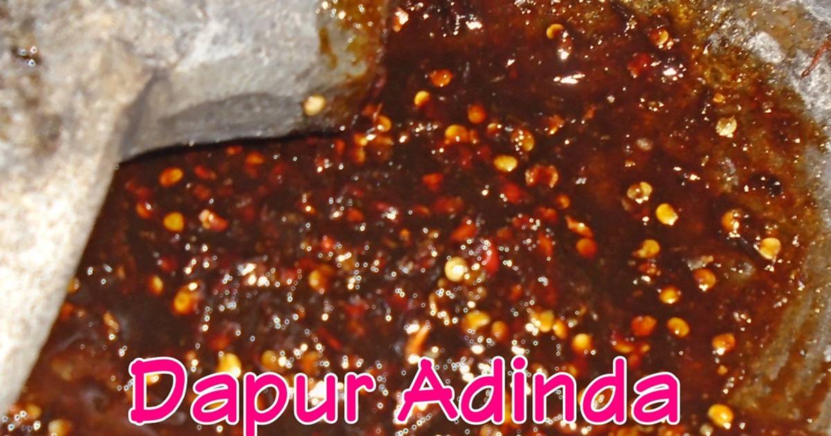 Resep Sambal Kecap Pedas Oleh Dapur Adinda Cookpad