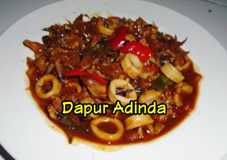 Langkah Mudah untuk meracik Oseng Cumi Pedasss yang Lezat Sekali