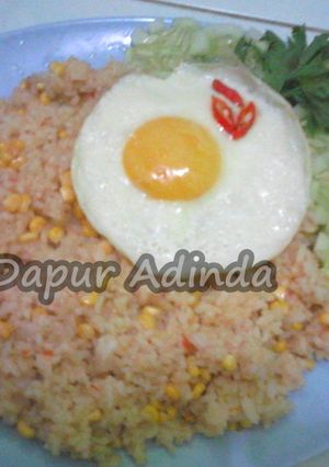 Foto resep Nasi Goreng Jagung Khas Nganjuk