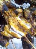 Haruan panggang (pelengkap ketupat kandangan)