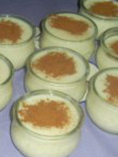 Una foto de Arroz con leche condensada