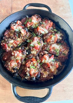 Une photo de Aubergines comme en Sardaigne à ma façon 🍆