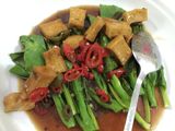 POK COY TOFU saus tiram teriyaki