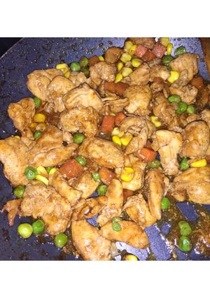Foto resep Ayam teriyaki saori