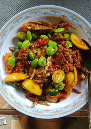 Foto resep sambel goreng teri petai