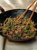 🫛🥡 Wok de chauchas y ternera salteada 🥡🫛