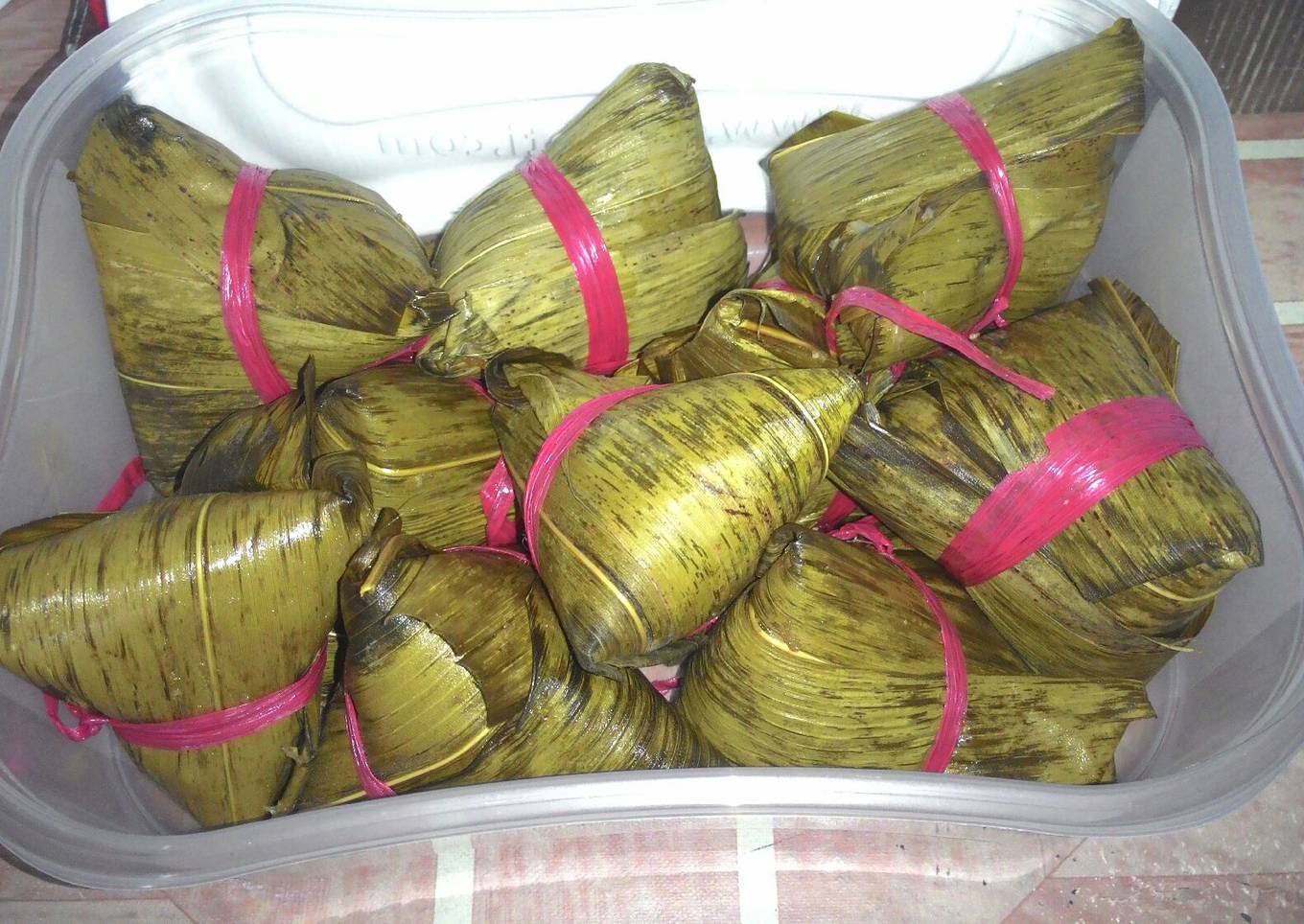 Bakcang yummy (step by step dgn foto)