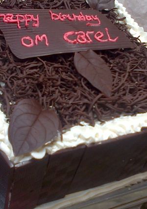 Foto resep cake ultah sederhana