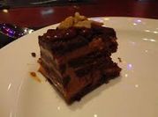 Una foto de chocotorta sin molde