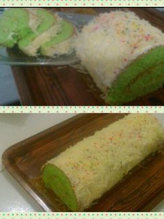 Foto resep Bolu Gulung Pandan