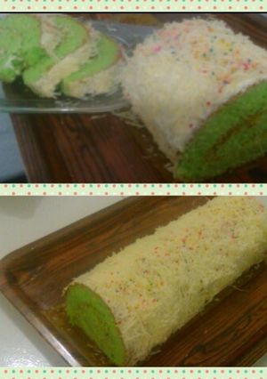 Foto resep Bolu Gulung Pandan