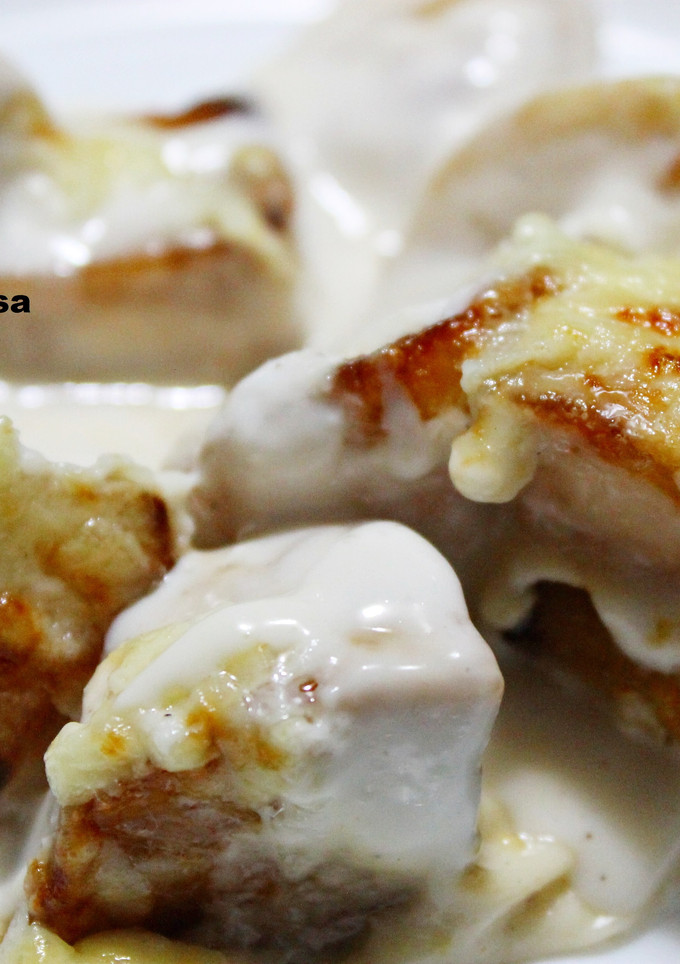 Una foto de Patatas con bechamel sin gluten