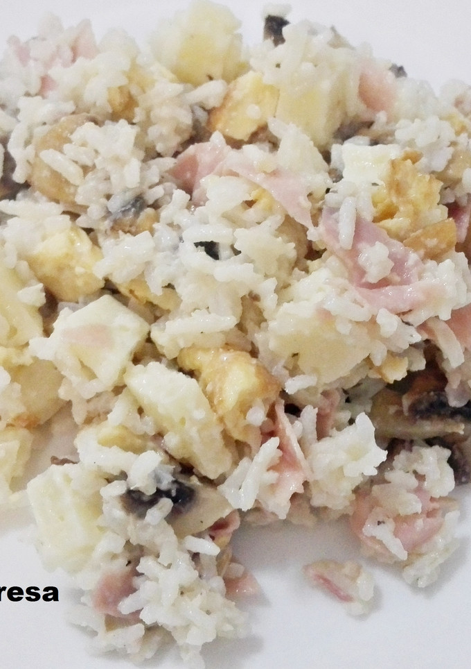 Una foto de Ensalada de arroz sin gluten