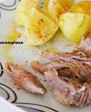 Codillo de cerdo a la gallega (olla exprés)