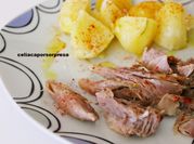 Una foto de codillo de cerdo en olla exprés