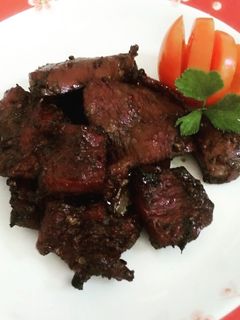Foto resep daging panggang kecap