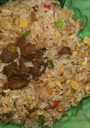 Foto resep Nasi Goreng Kari Sapi