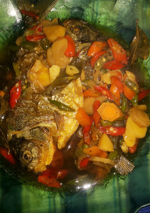 Foto resep Bawal Goreng Kuah Kecap