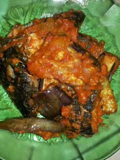 Foto resep Balado TeTin ( Terong dan Ikan Patin )