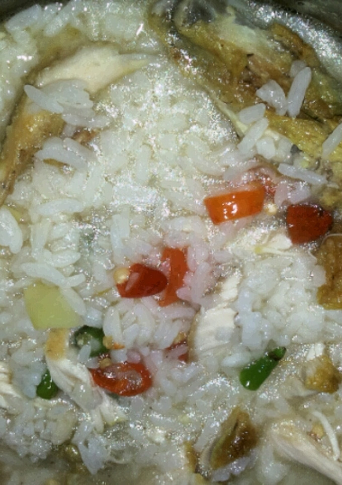 Foto resep Nasi Ayam Kuah Pedas