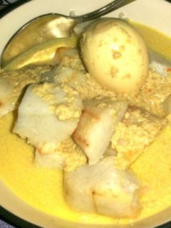 Foto resep Ketupat Telur Kuah Santan