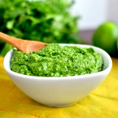 A picture of My Simple Pesto Recipe.