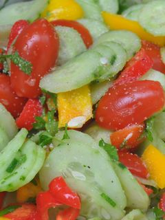 A picture of Cucumber Salad.