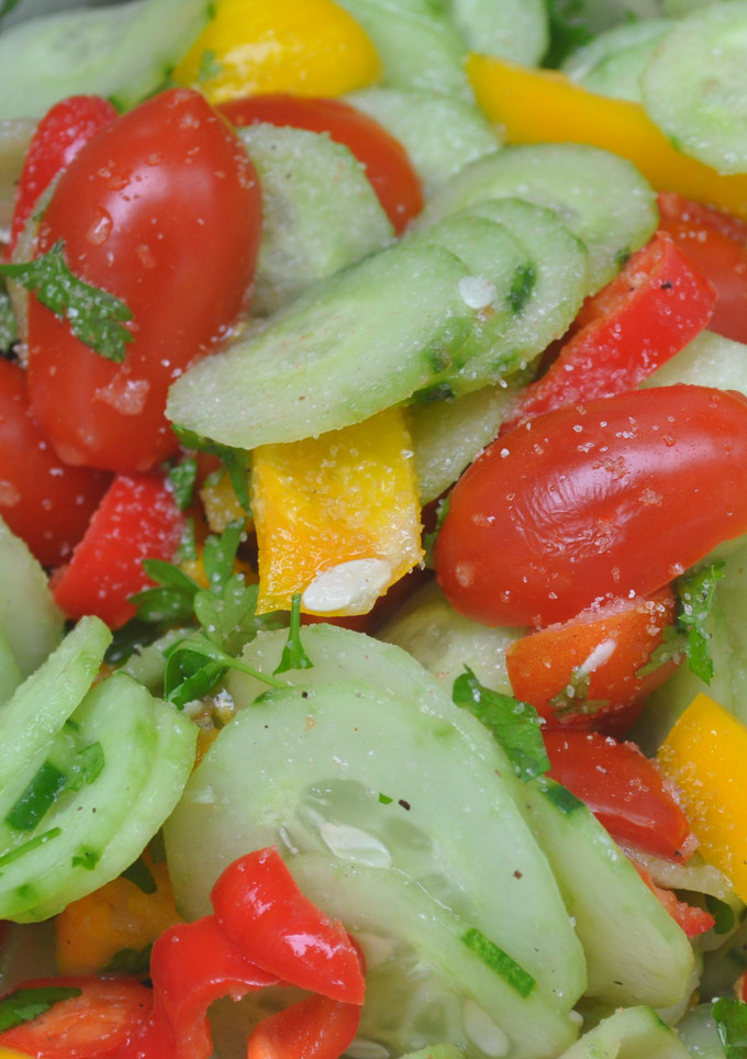 A picture of Cucumber Salad.