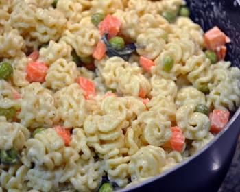 Easy Serving Recipe Pasta Salad Delicious Steady