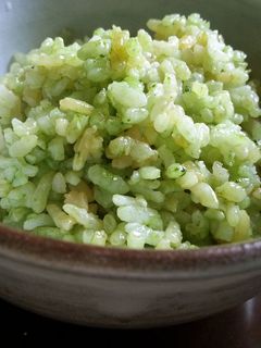 Una foto de Matcha Butter Rice