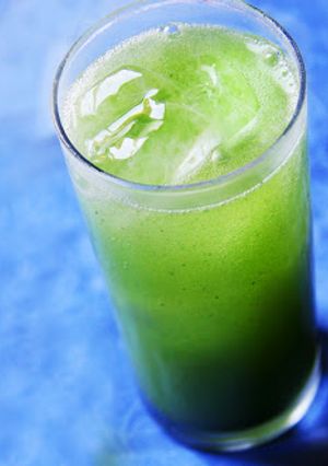 Una foto de Sparkling Matcha Soda