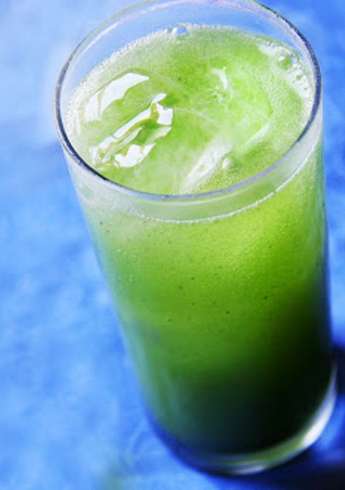 Una foto de Sparkling Matcha Soda