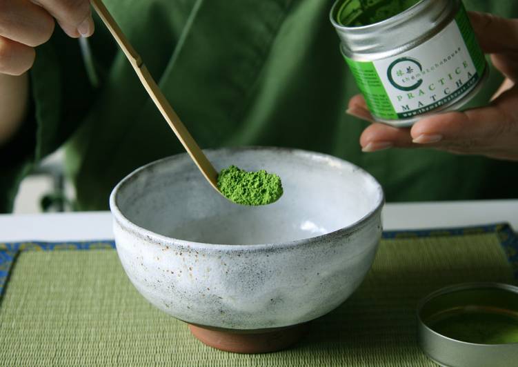 como se hace el te verde matcha
