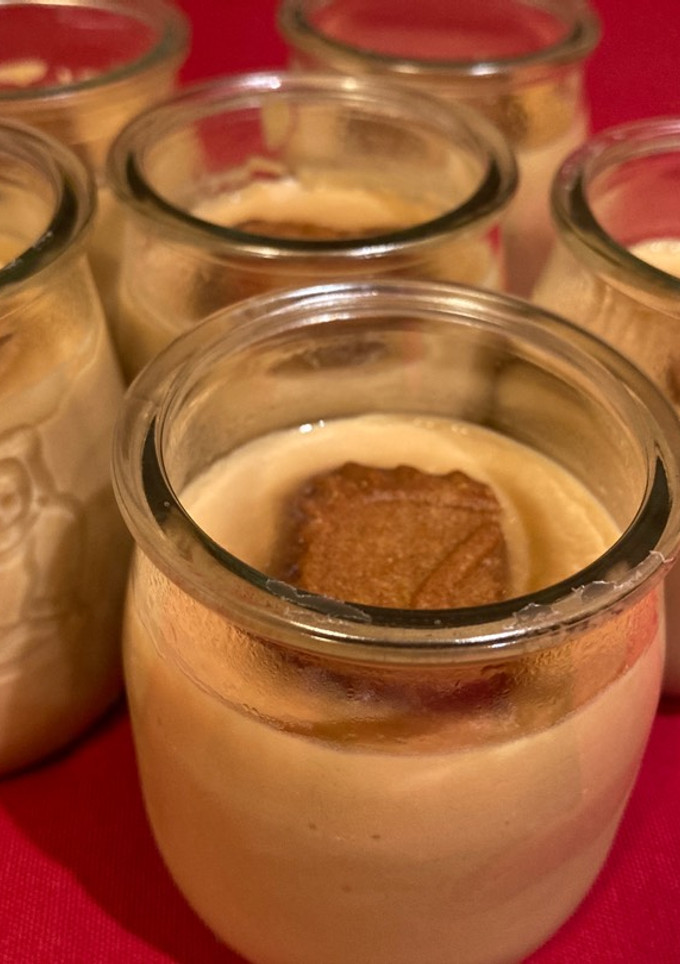 Una foto de Natillas de dulce de leche