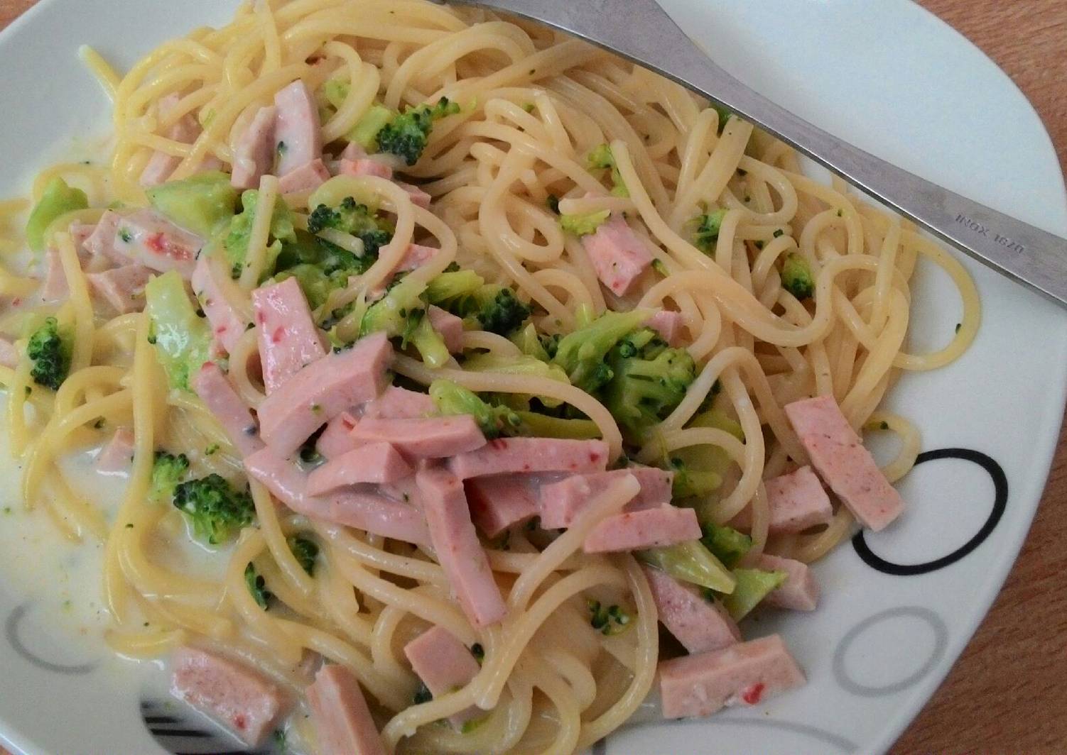 Resep Spaghetti Saus Krim oleh Brenda Ariesty Kusumasari 