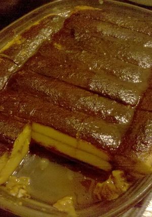 Una foto de Postre de vainilla