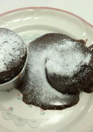 Foto resep Lava cake simple