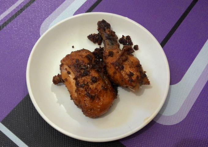 Ayam goreng bumbu saos tiram