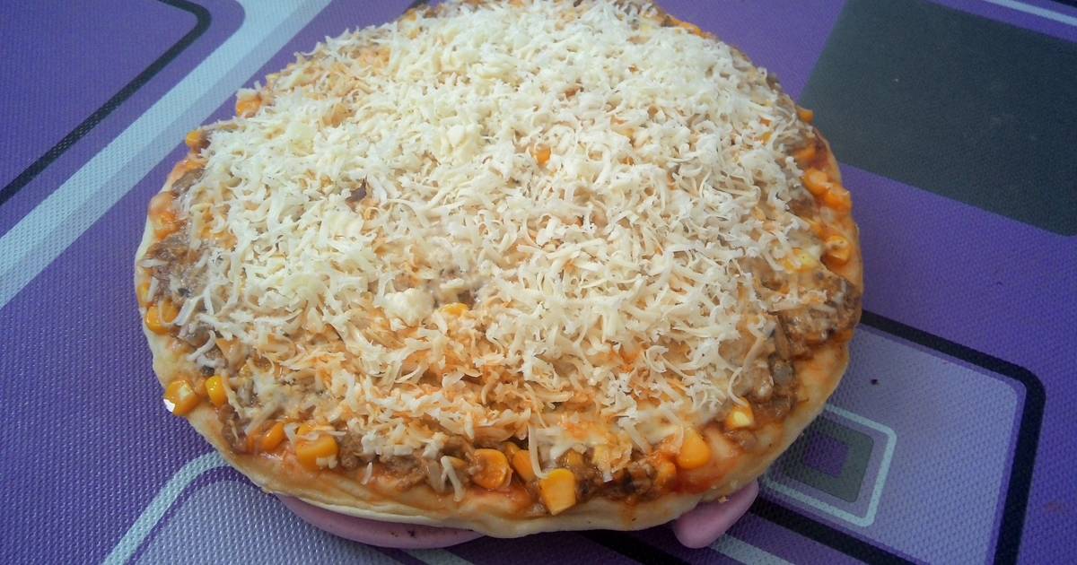  Resep  Pizza  Teflon Tuna Jagung  oleh Alina Pramudita Cookpad