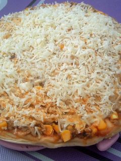 Foto resep Pizza Teflon Tuna Jagung
