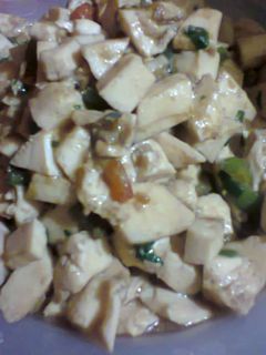 Foto resep Tumis telur putih cabe ijo rasa tahu :)