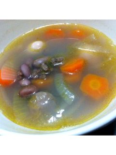 Foto resep Sup Daging Kacang Merah