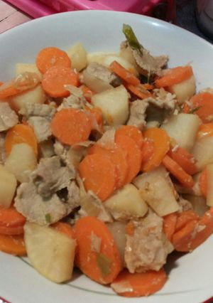 Foto resep Tumis Lobak Daging Sapi